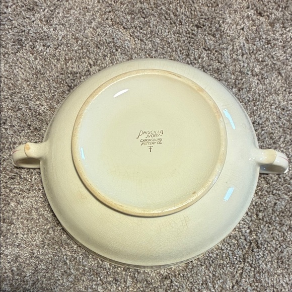 Vintage Floral Ceramic serving dish - Picture 5 of 7